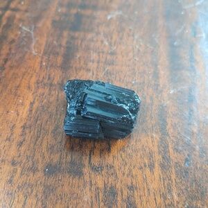 Black Raw Tourmaline from Brazil Crystal